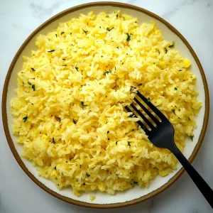 Flavored rice